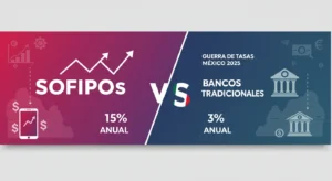 sofipo vs banco rendimientos mexico 2025